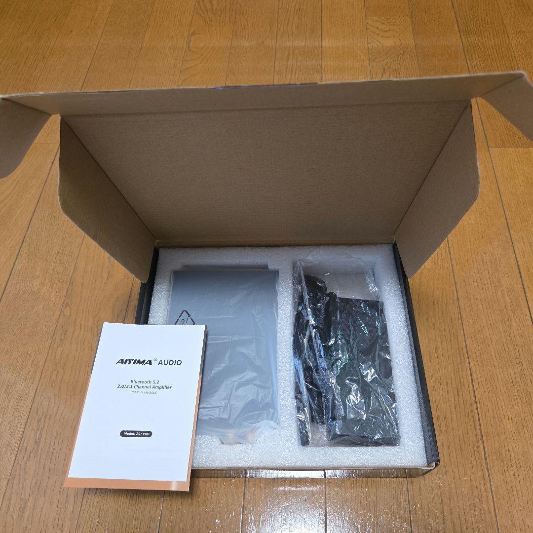 AIYIMA A07 Pro 2x300W アンプ、電源