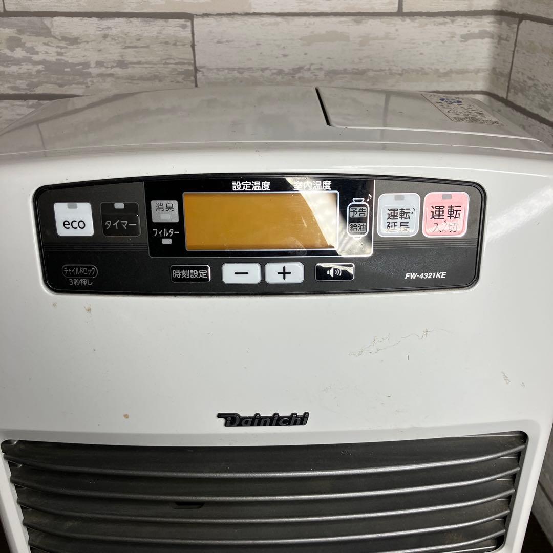 Dainichi石油ファンヒーター FW-4321KE-W 2021年製
