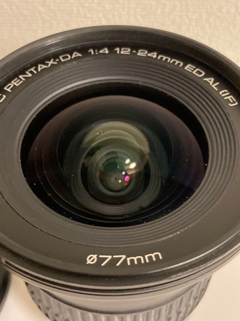 PENTAX DA 12-24mm F4 ED AL ズームレンズ 77mm
