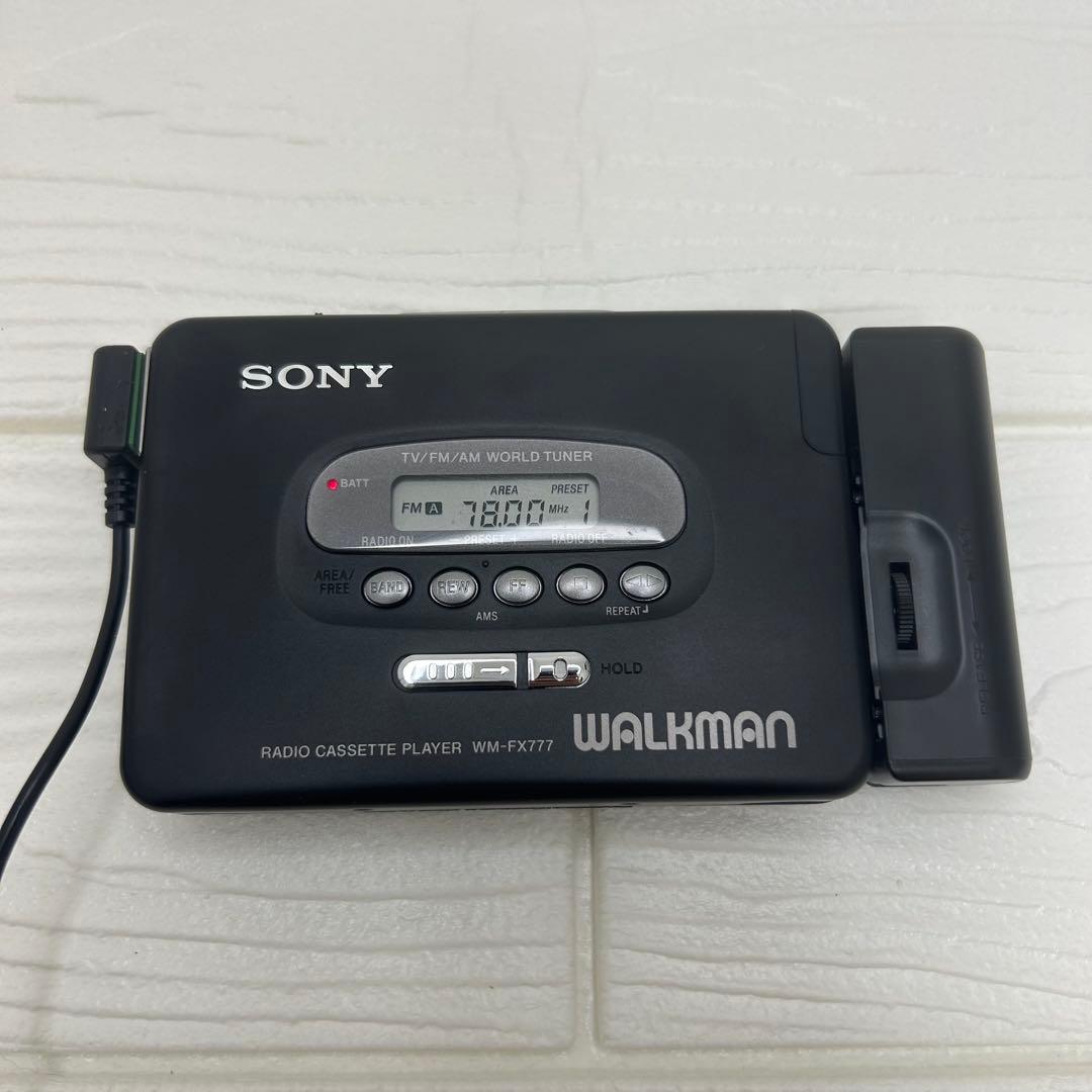 【稼働品】SONY ウォークマン WM-FX777 一部動作未確認