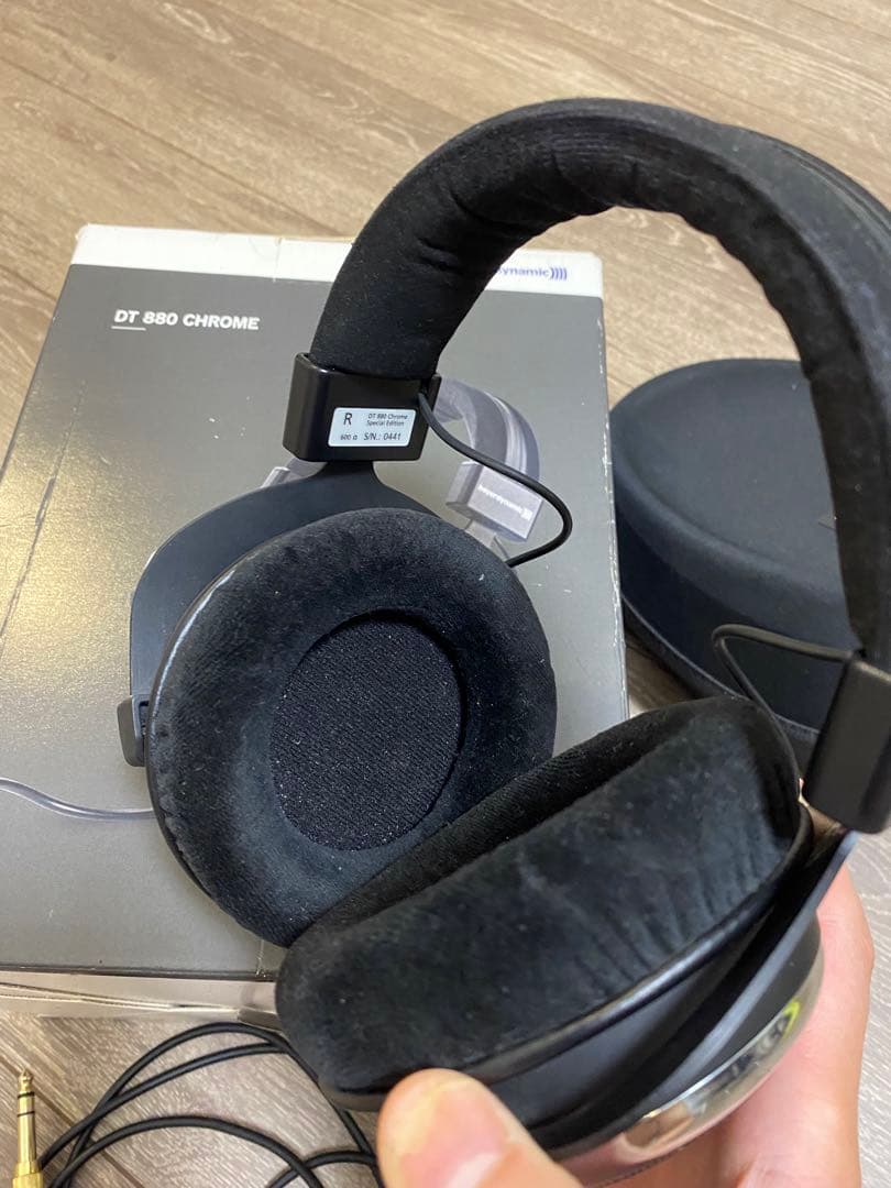ヘッドホン beyerdynamic DT 880 Chrome 600Ohm