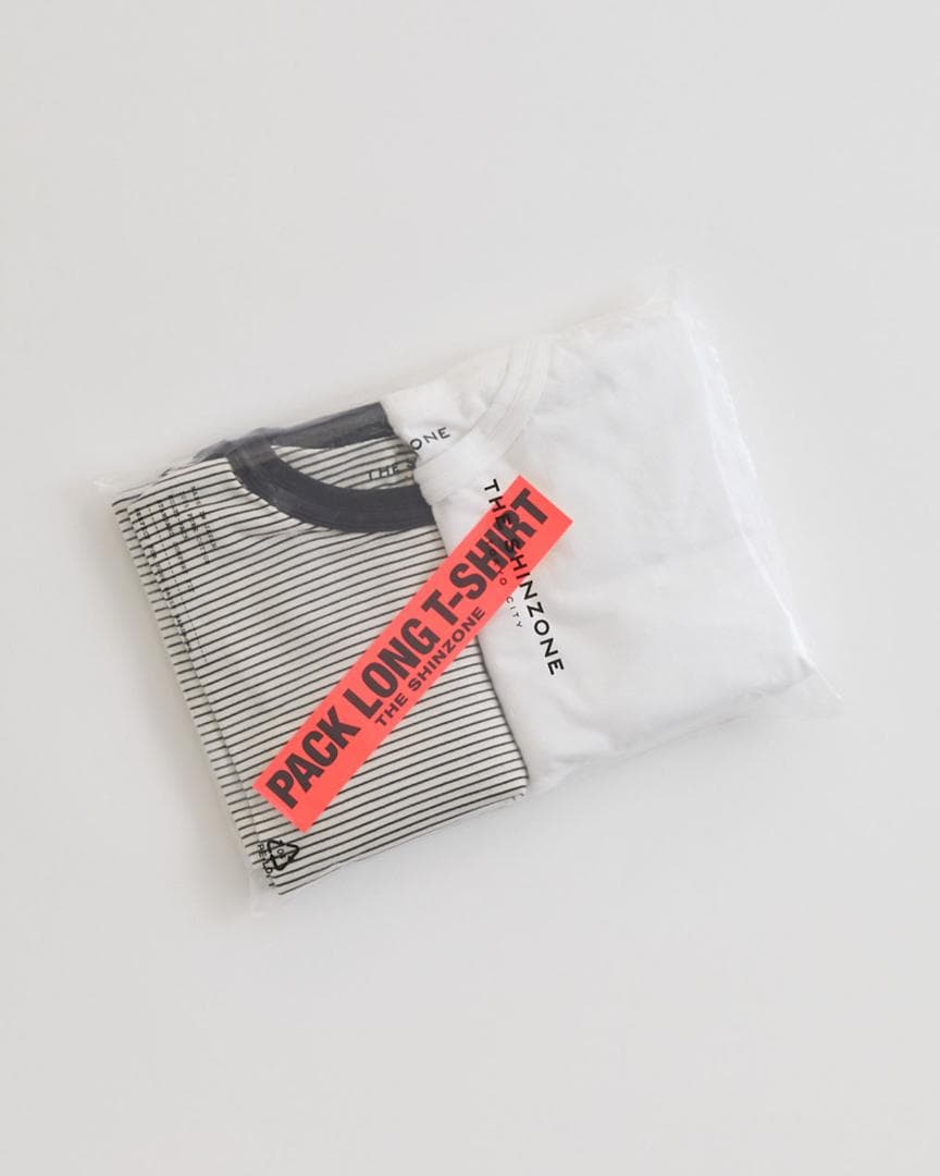 トップス SHINZONE PACK LONG SLEEVE TEE MULTI
