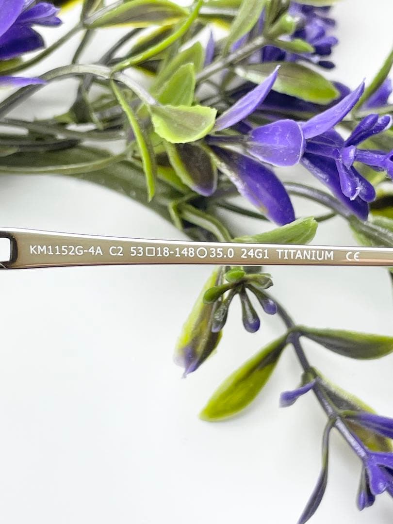 美品 OWNDAYS K.moriyama KM1152 オンデーズ サングラス