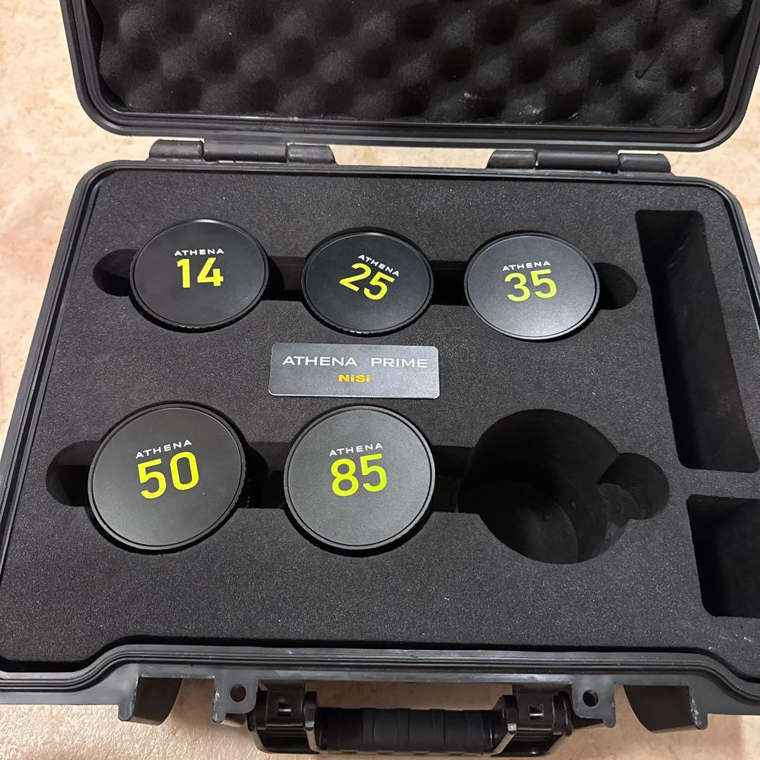 レンズ(単焦点) Nisi Athena prime 14/25/35/50/85 T1.9 PL