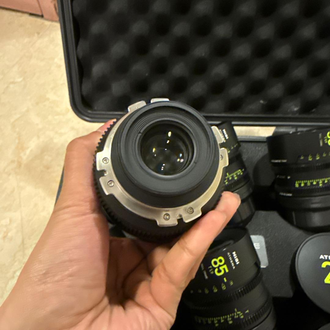 レンズ(単焦点) Nisi Athena prime 14/25/35/50/85 T1.9 PL