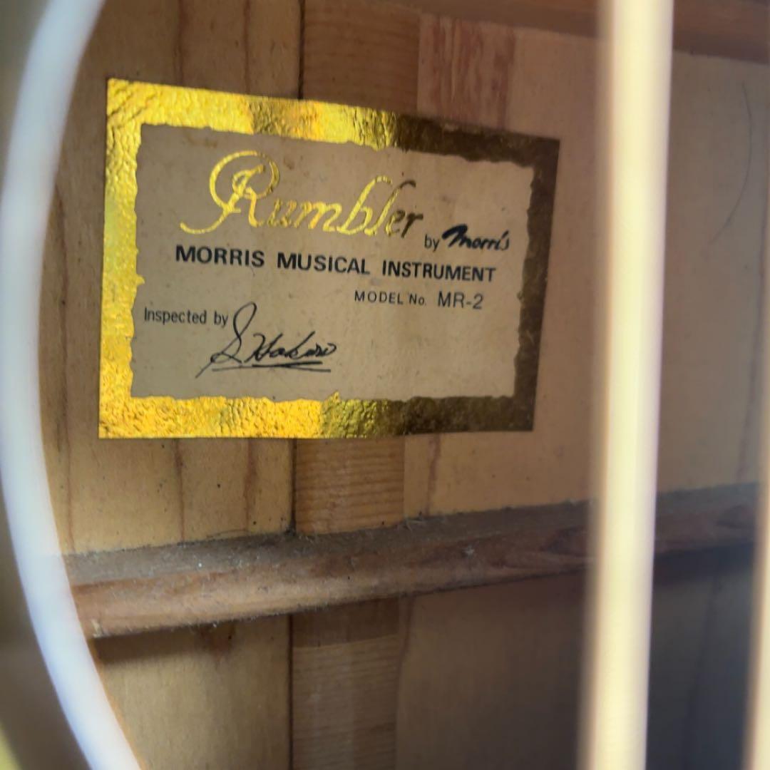 みより　Morris Rumbler MR-2 エレアコ 黒 ランブラー