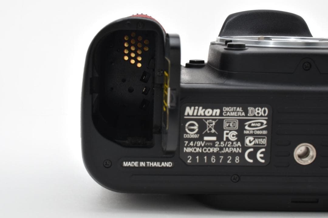 ★撮影枚数3,076枚・超美品★Nikon ニコン D80 ボディ #21409