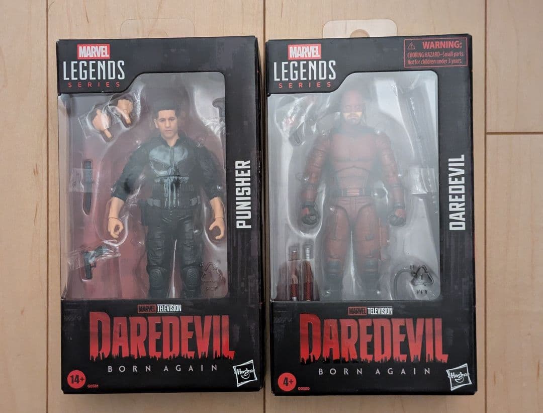 マーベルレジェンド デアデビルボーンアゲイン デアデビル パニッシャー