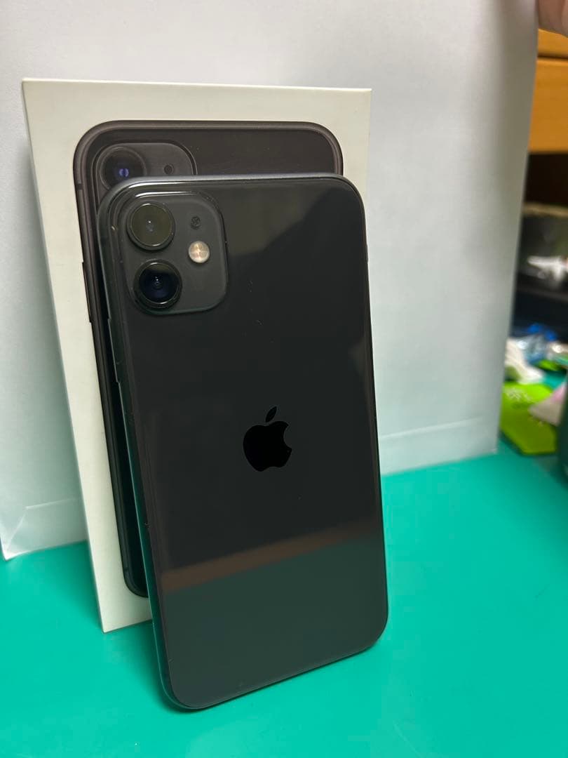 Apple iPhone 11 ブラック 64GB 箱あり