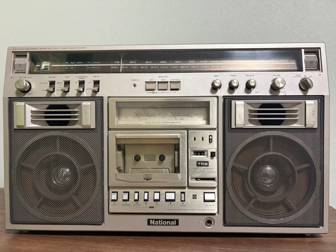 ナショナルラジカセ　RX–5600 動作品　レトロ