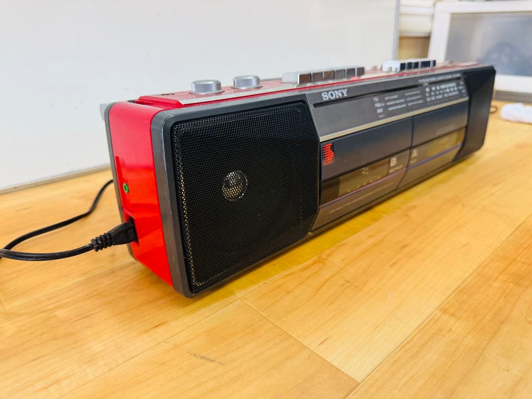 SONY CFS‐W301 ソニーラジカセ　動作品 希少 時代物　アンティーク