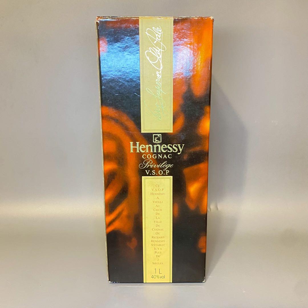 未開栓　Hennessy　V.S.O.P　ブランデー　1L　40%