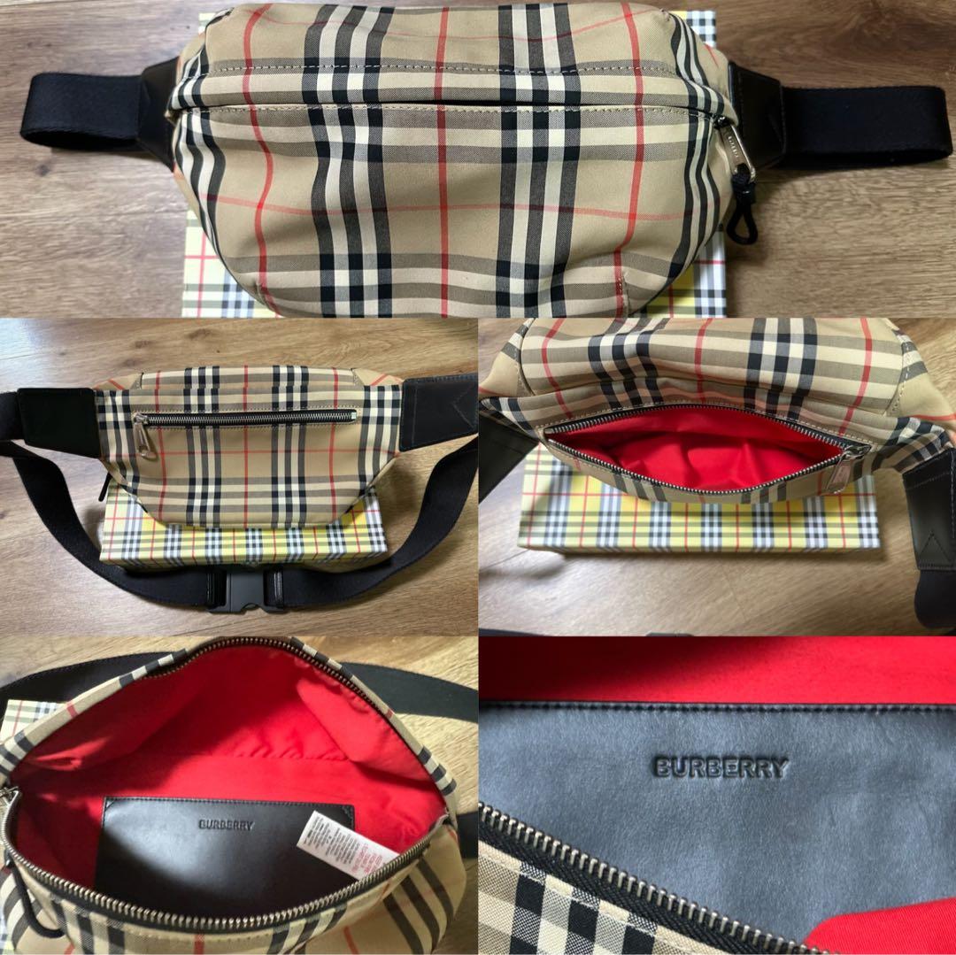 【極美品・正規品】BURBERRY ボディバッグ ウエストバッグ