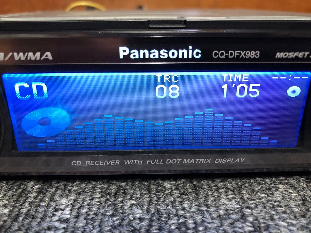 【希少良好固体】Panasonic CQ-DFX983 【リモコン/取説付き】