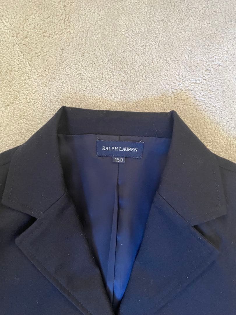 ラルフローレン　紺ブレザー150 金ボタン
