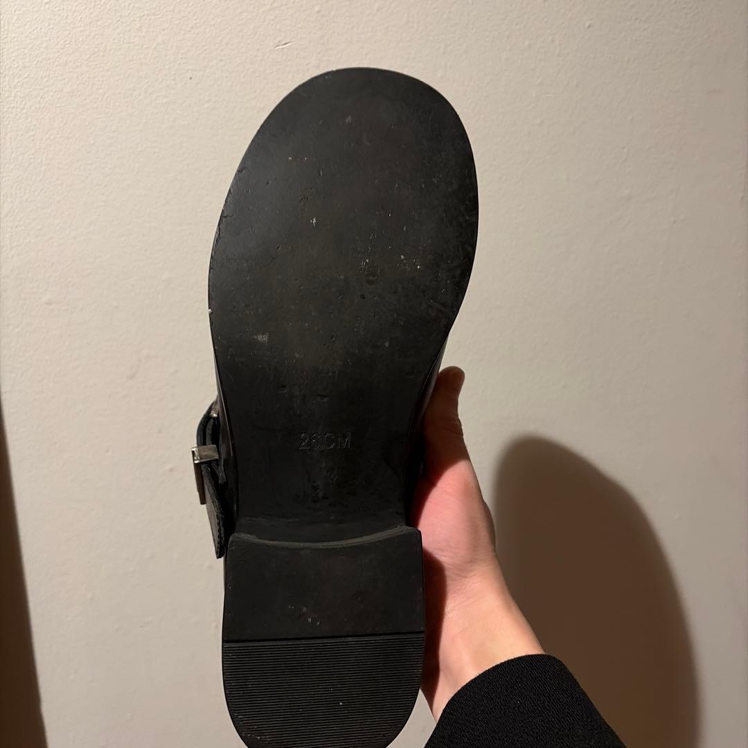 靴 LAST NEST Leather Mule 26cm