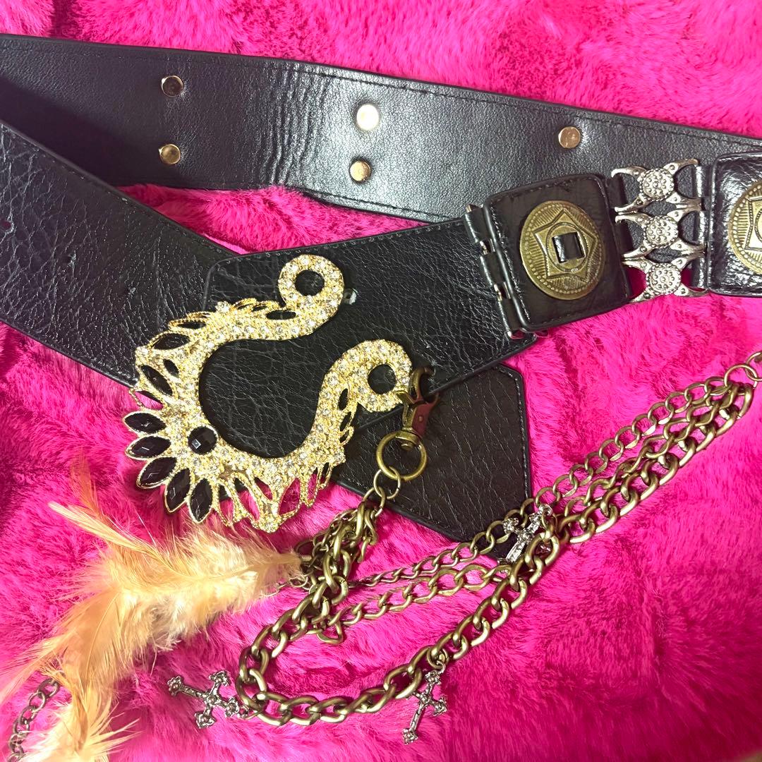 d.i.a クラウンバックルフェザーベルト