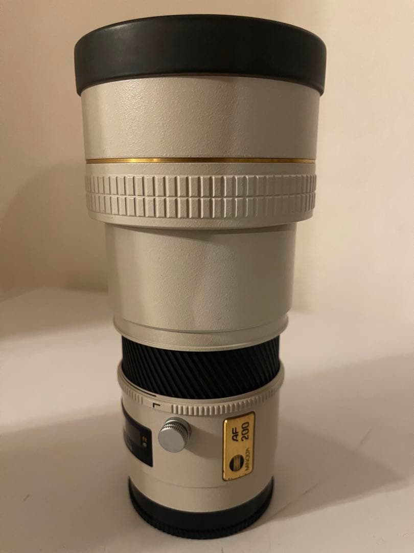 MINOLTA ハイスピード AF APO 200mm レンズ