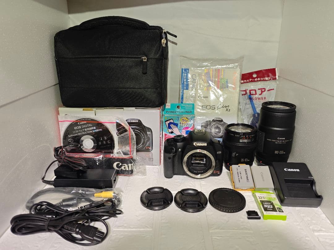 ✨超おまけ多数✨Canon EOS Kiss X2 一眼レフデビューに❤️