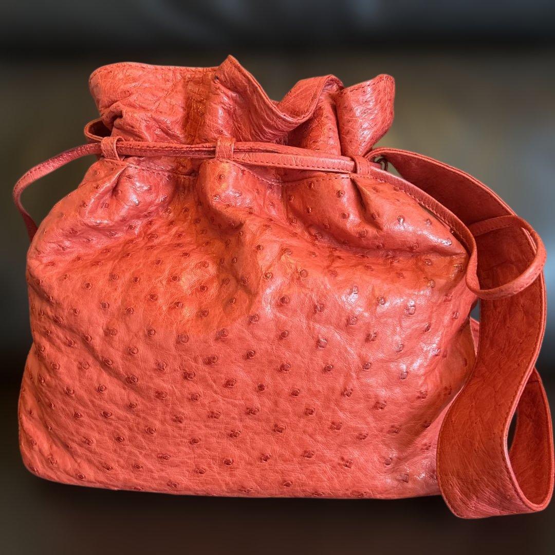 STILE EMME GI ERRE オーストリッチ　ハンドバッグ/イタリー