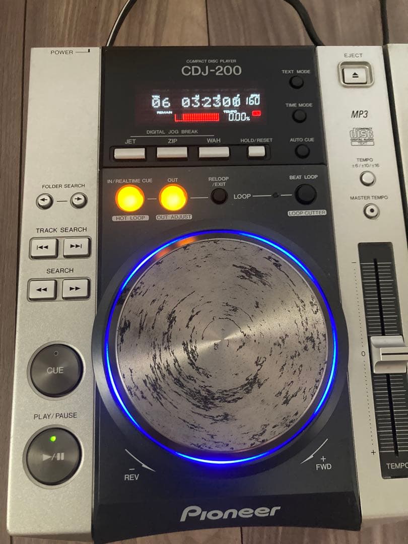 Pioneer CDJ-200 MP3対応 2台セット