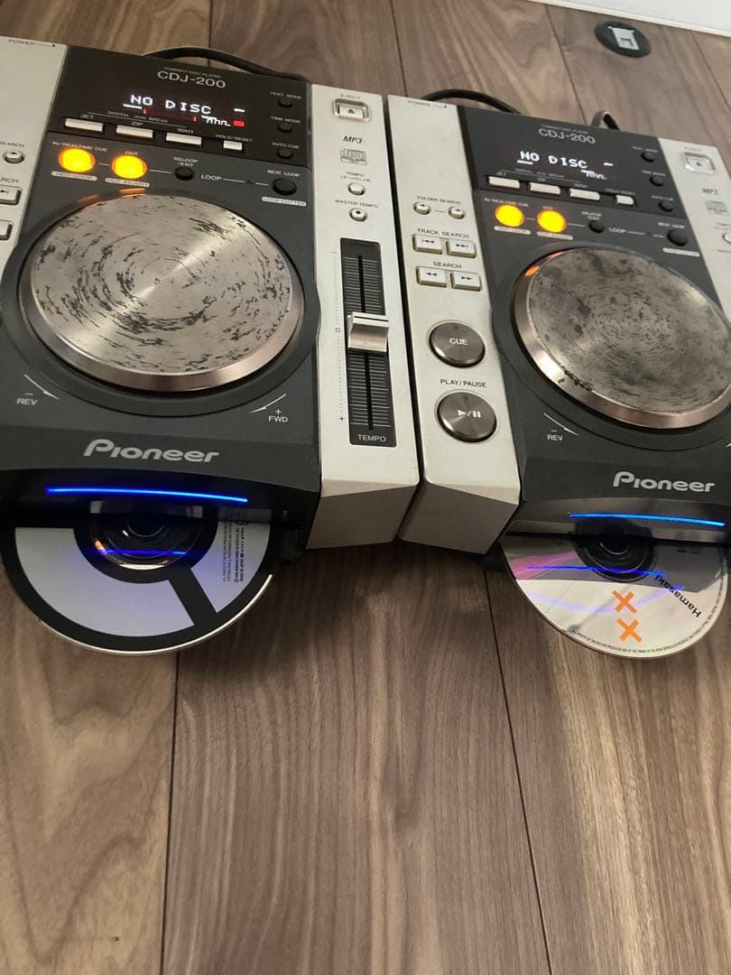 Pioneer CDJ-200 MP3対応 2台セット