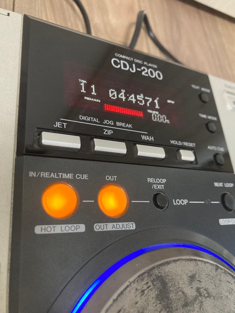 Pioneer CDJ-200 MP3対応 2台セット