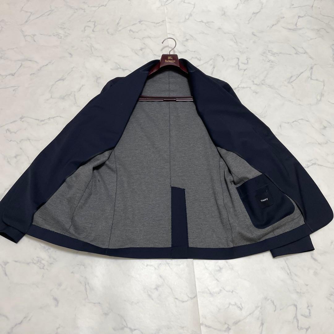 【22年】未使用級✨大きいサイズ セオリー 高機能 ジャケット ストレッチ