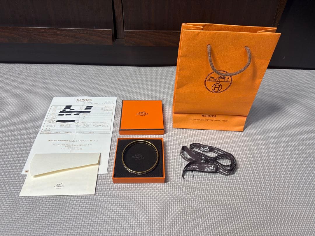 HERMES エルメス エマイユPM 七宝焼き ガダルキヴィール バングル