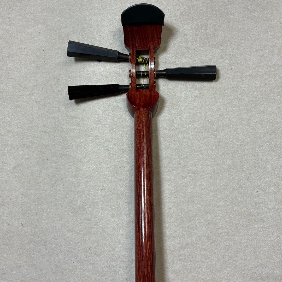 にちわ印 銀河印 津軽三味線 三味線 花梨 太棹 延棹 ハードケース