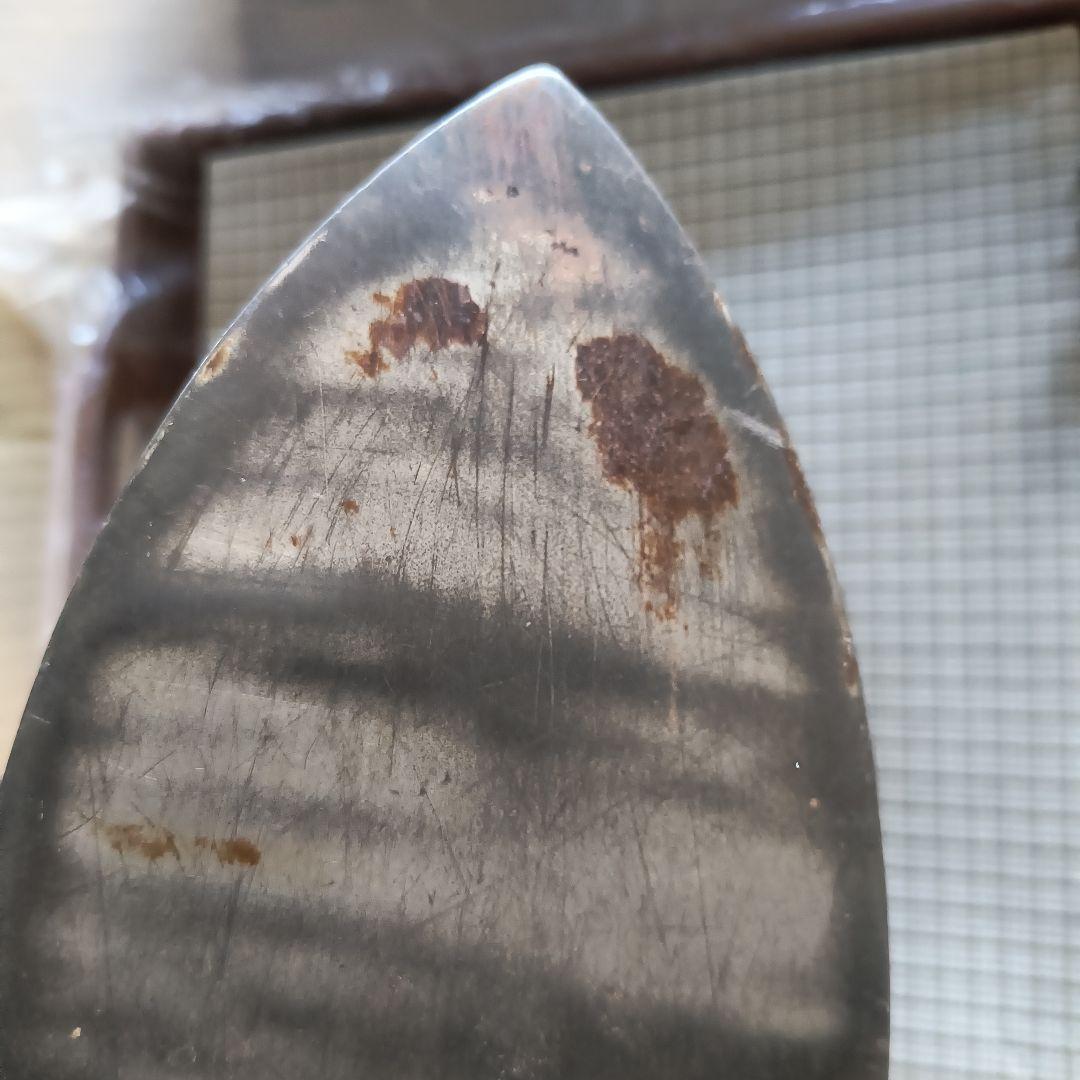 昭和アイロン 木製ハンドル 金属製プレート