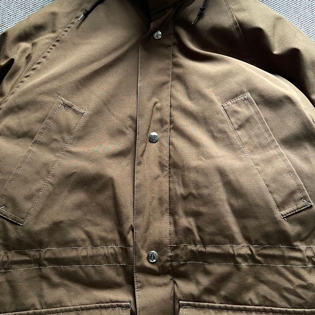 希少80's WOODS ARCTIC DOWN JACKET リアルファー　M