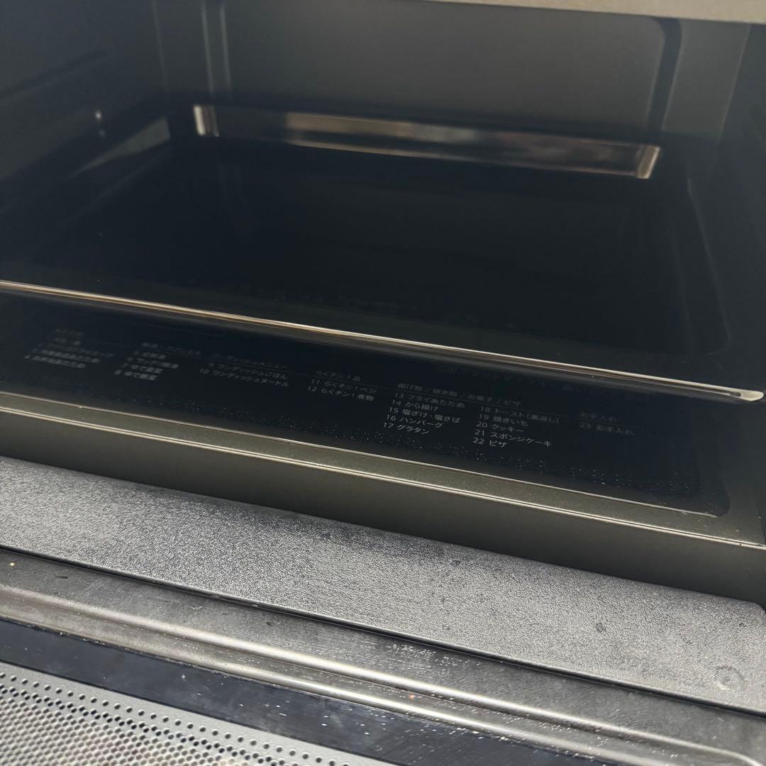 【ほぼ新品】SHARP オーブンレンジ RE-WF185 ブラック