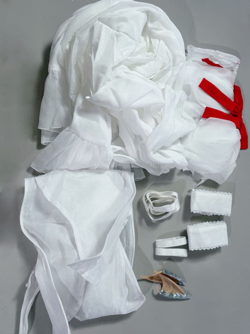 三分妄想アスナ コスプレ衣装 2着セット エルフ囚人服