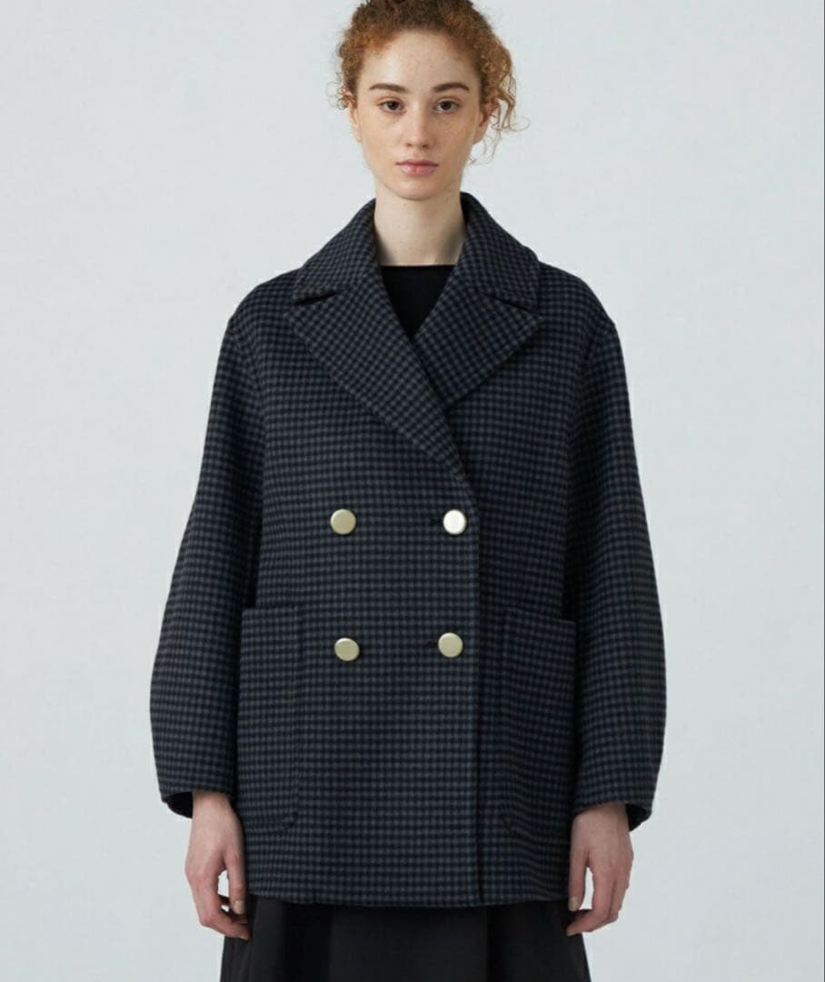 Tomorrowland ウールビーバーメルトン ショートコート Ballsey