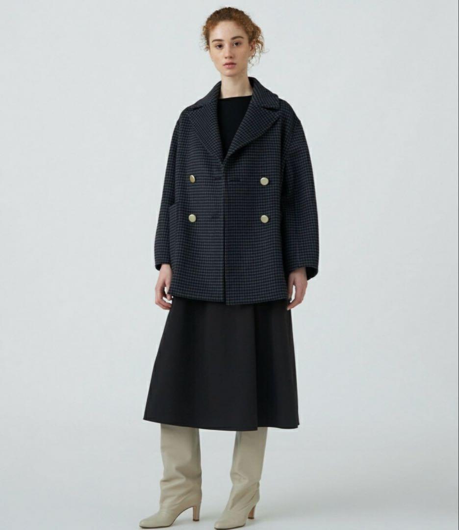 Tomorrowland ウールビーバーメルトン ショートコート Ballsey