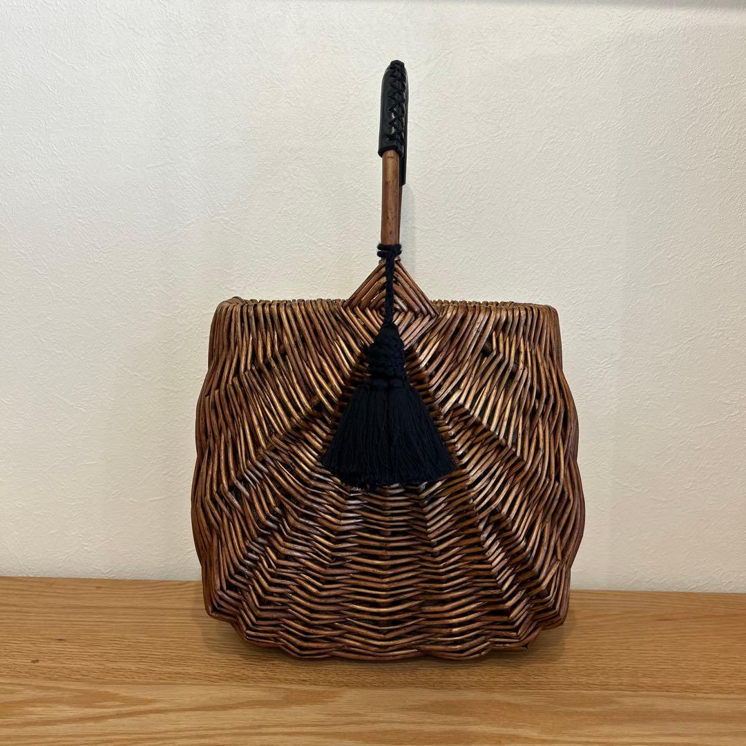 ＊【美品】Pale Jute weekend basket ＊