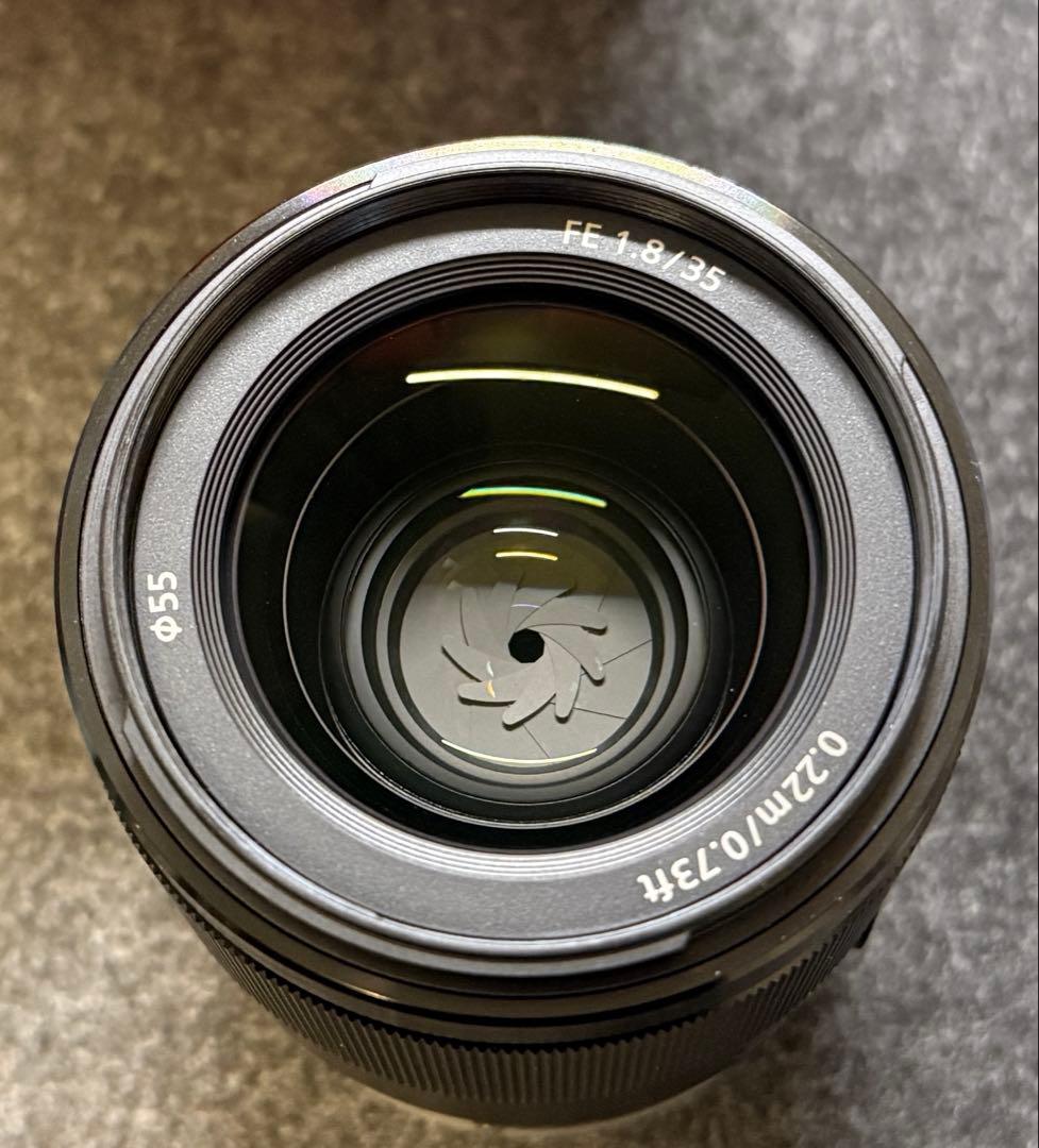 新品購入　超美品　フルサイズ　Sony FE35mmF1.8 SEL35F18F