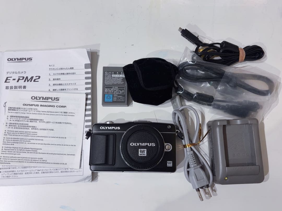 OLYMPUS pen e-pm2 オリンパス 黒 ブラック