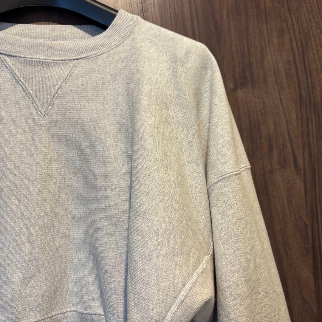 TODAYFUL グレー クロップドスウェット