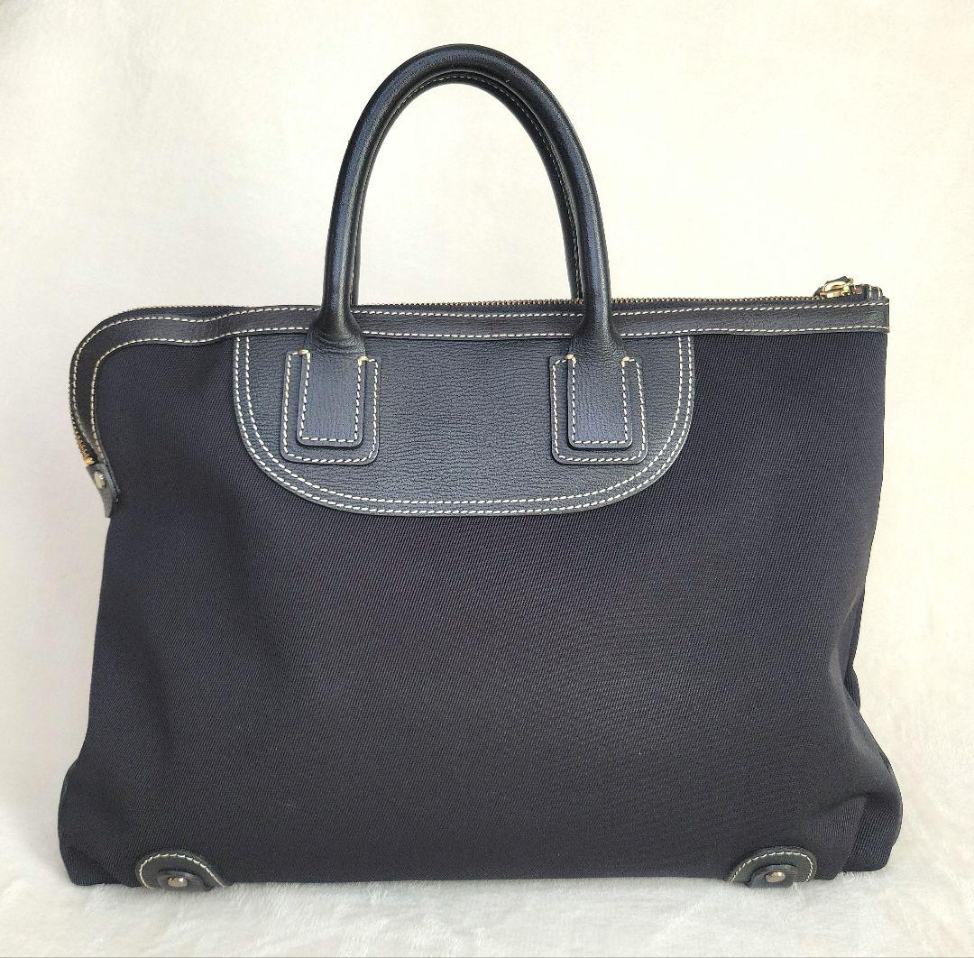 【TOFF&LOADSTONE】KEY ナイロン ビジネスバッグ 黒 美品