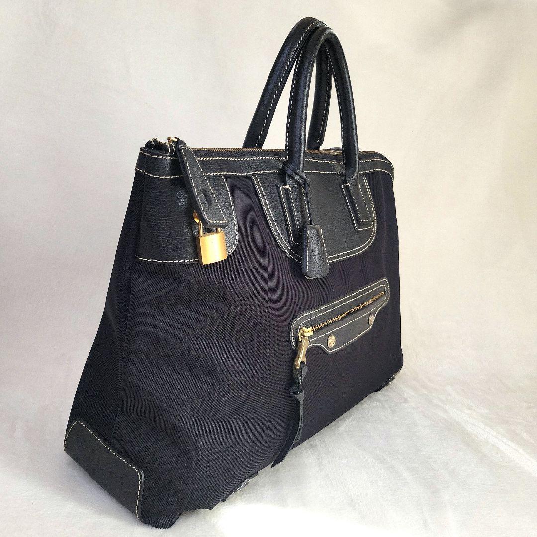 【TOFF&LOADSTONE】KEY ナイロン ビジネスバッグ 黒 美品