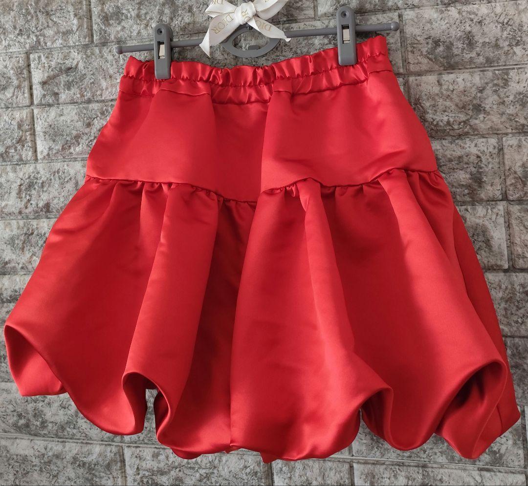 秋冬 新品 ロージーモンスター✨POSY ポジー バルーン ショートパンツ 赤