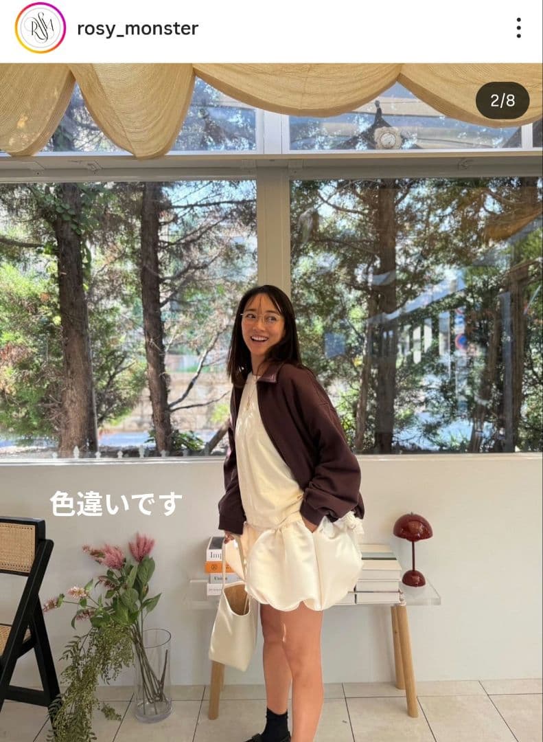 秋冬 新品 ロージーモンスター✨POSY ポジー バルーン ショートパンツ 赤