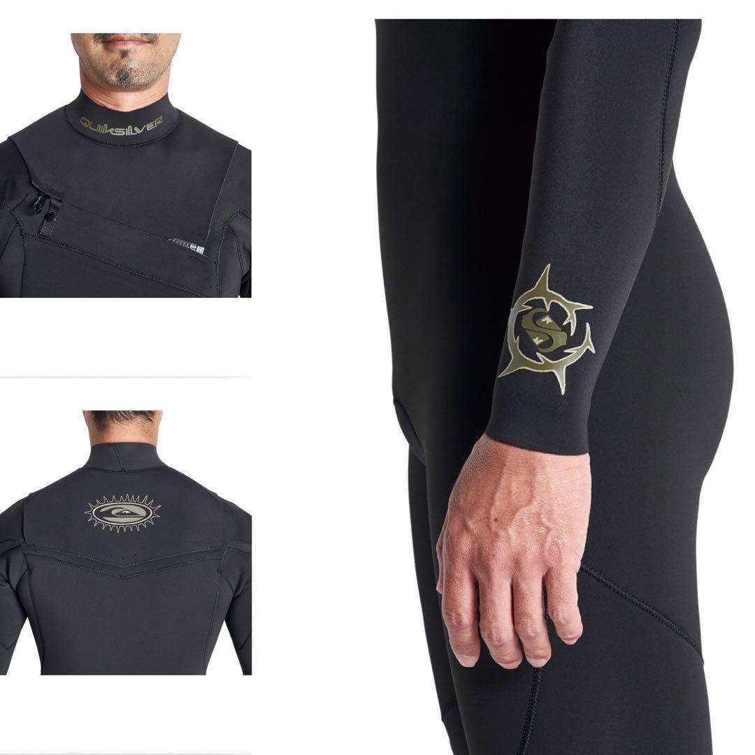 【セール】ジャパンモデル クイックシルバー フルスーツ3/2 チェストジップ