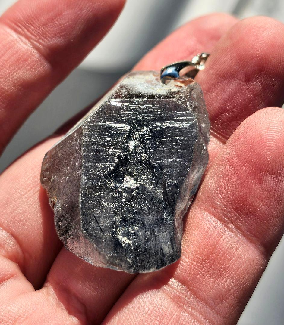 akko様★専用★激烈に超希少‼️ブルーザギマウンテン原石 ペンダント