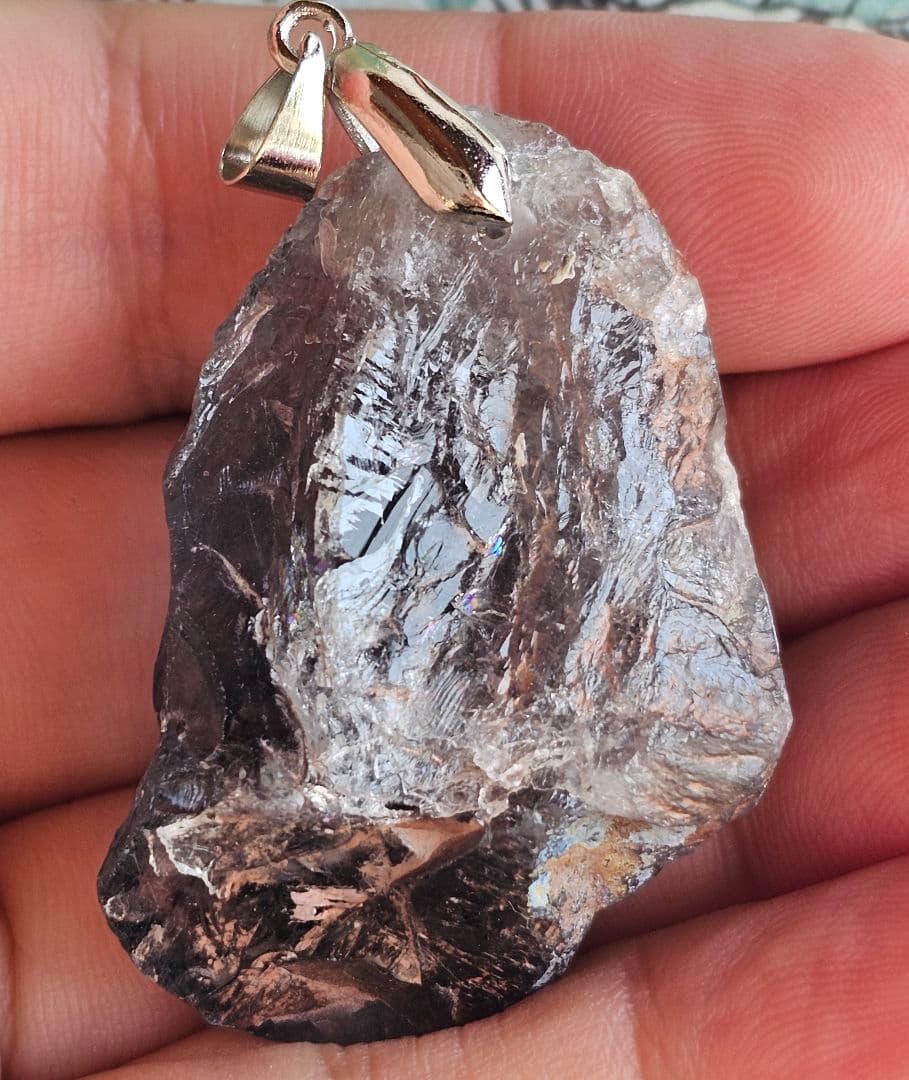 akko様★専用★激烈に超希少‼️ブルーザギマウンテン原石 ペンダント
