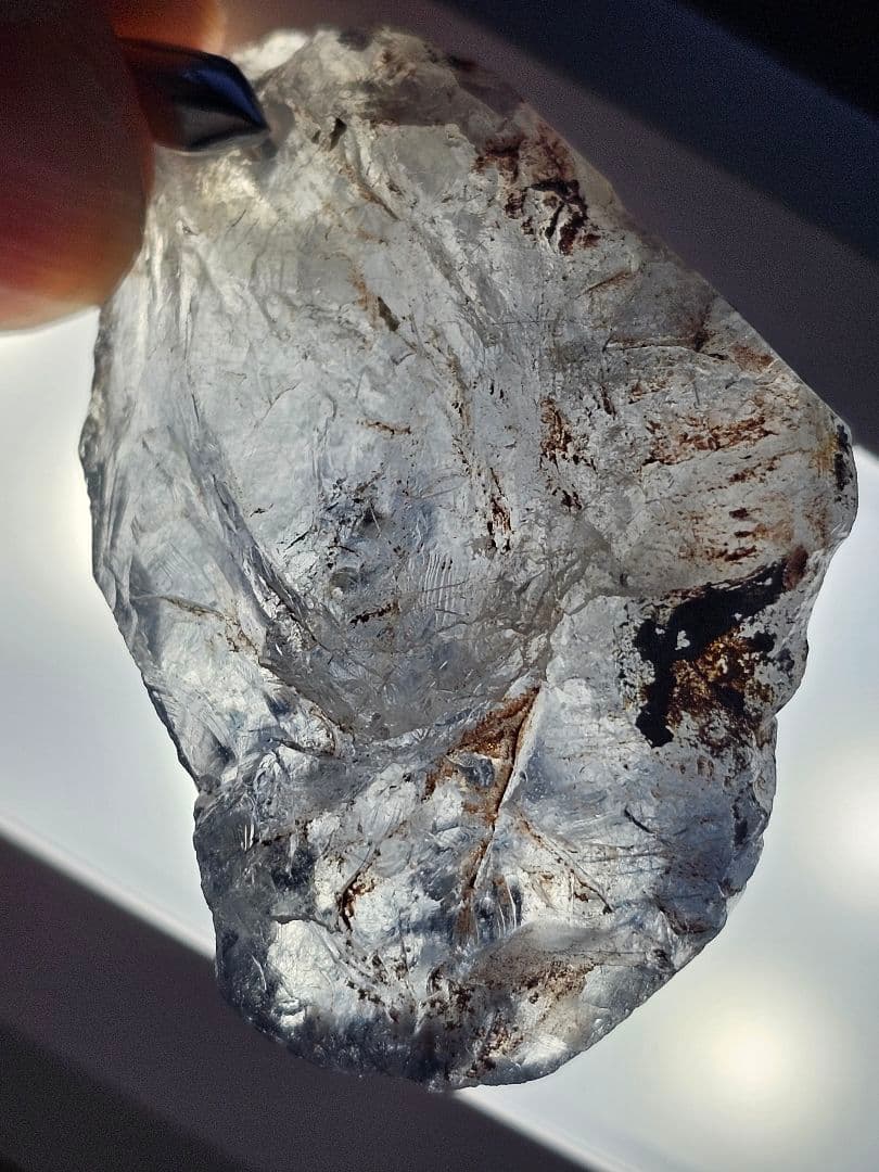 akko様★専用★激烈に超希少‼️ブルーザギマウンテン原石 ペンダント