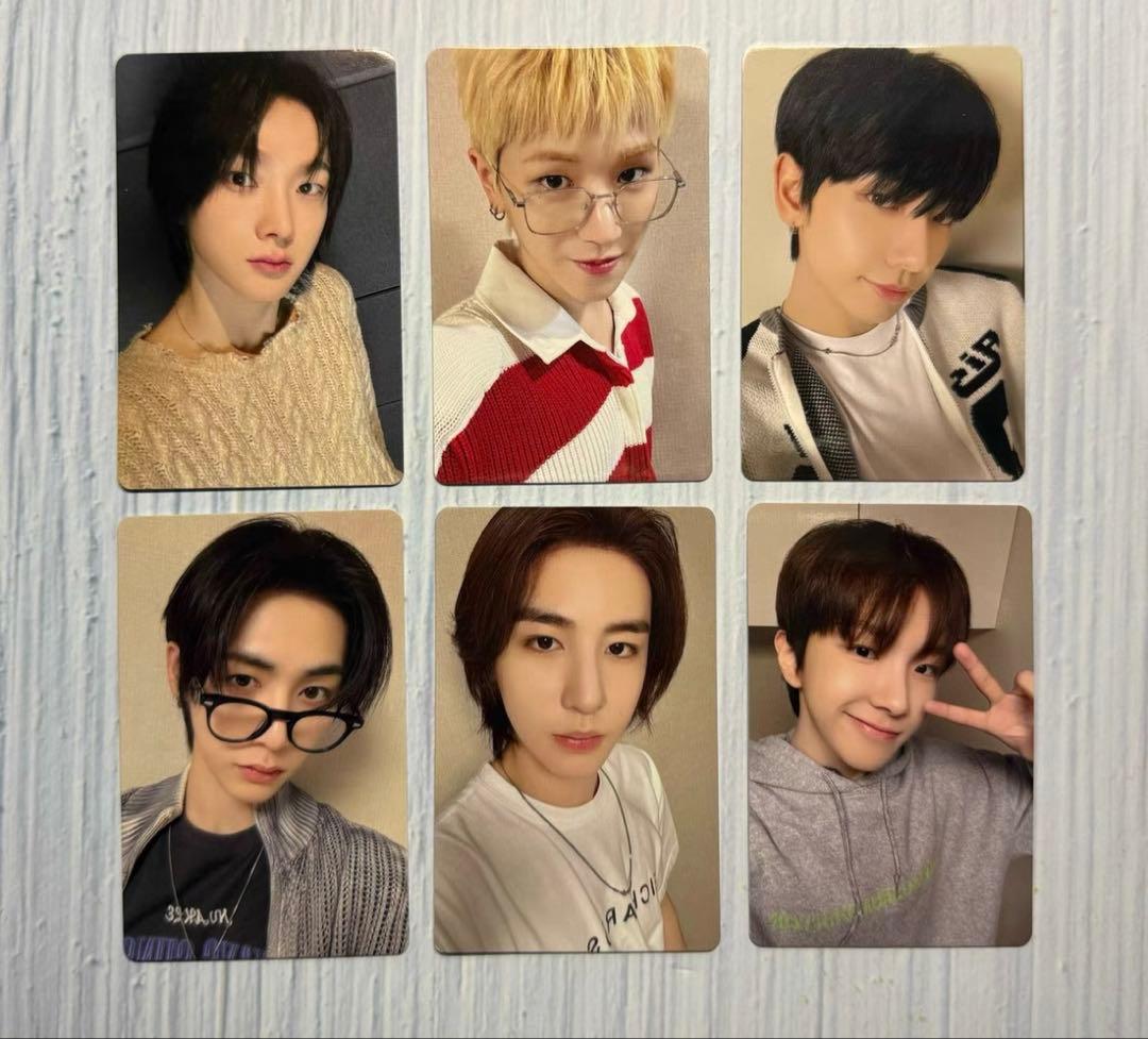 BOYNEXTDOOR トレカ 6枚セット 中華 yzy1.0 一直娛