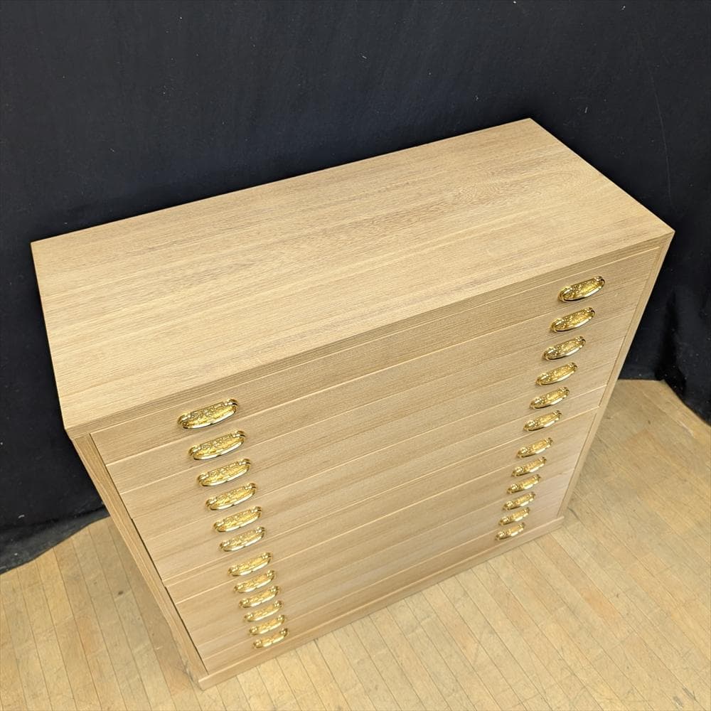 桐　天然木　12段　着物箪笥　桐箪笥　衣装箪笥　箪笥　タンス　チェスト　収納